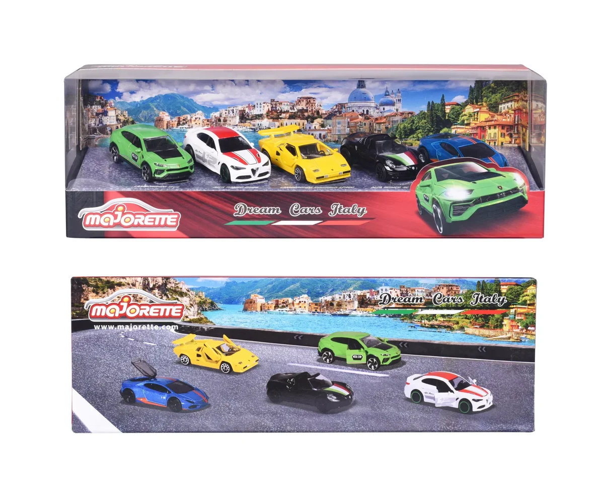 Majorette Dream Cars Italy 5er Geschenkset (212053178)