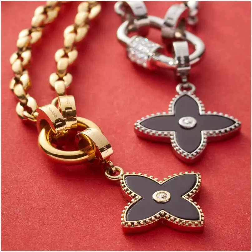 Leonardo 23268 Anhänger, Gothea Gold Clip&Mix