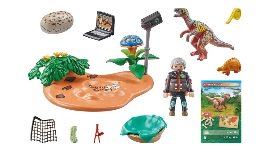 PLAYMOBIL 71526 Stegosaurusnest Mit Eierdieb