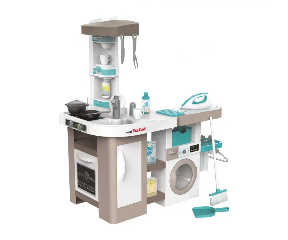 Smoby_Tefal_Spielküche_Studio_+_Waschsalon