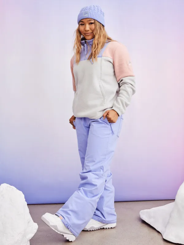 ROXY Chloe Kim - Fleece mit Halbreißverschluss für Frauen GR. L ROXY Chloe Kim - Fleece mit Halbreißverschluss für Frauen GR. L