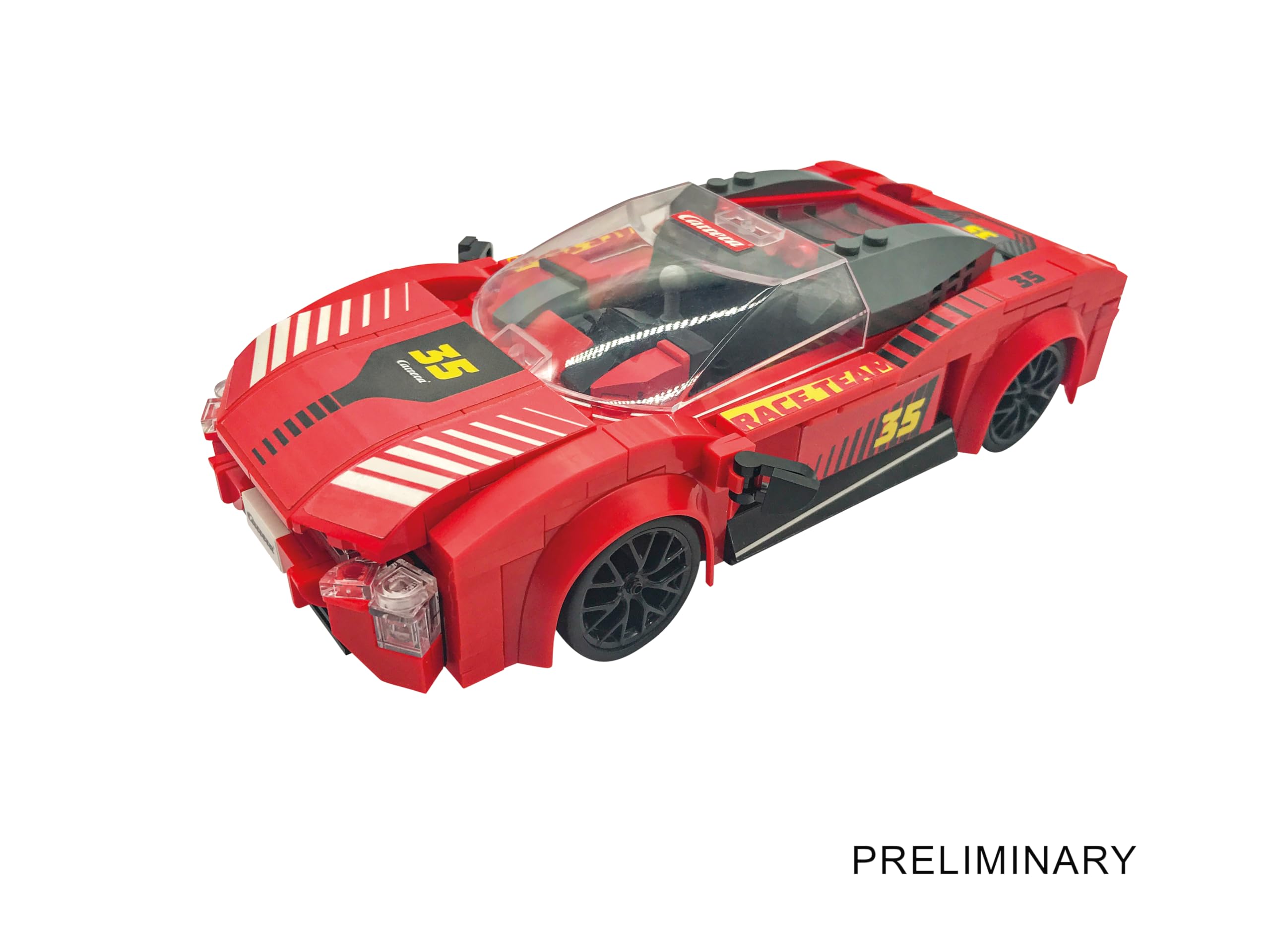 CARRERA 370200010 – RC Construction Racer mit 318 Bausteinen & 2,4GHz