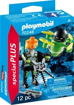 PLAYMOBIL_70248_Agent_Mit_Drohne