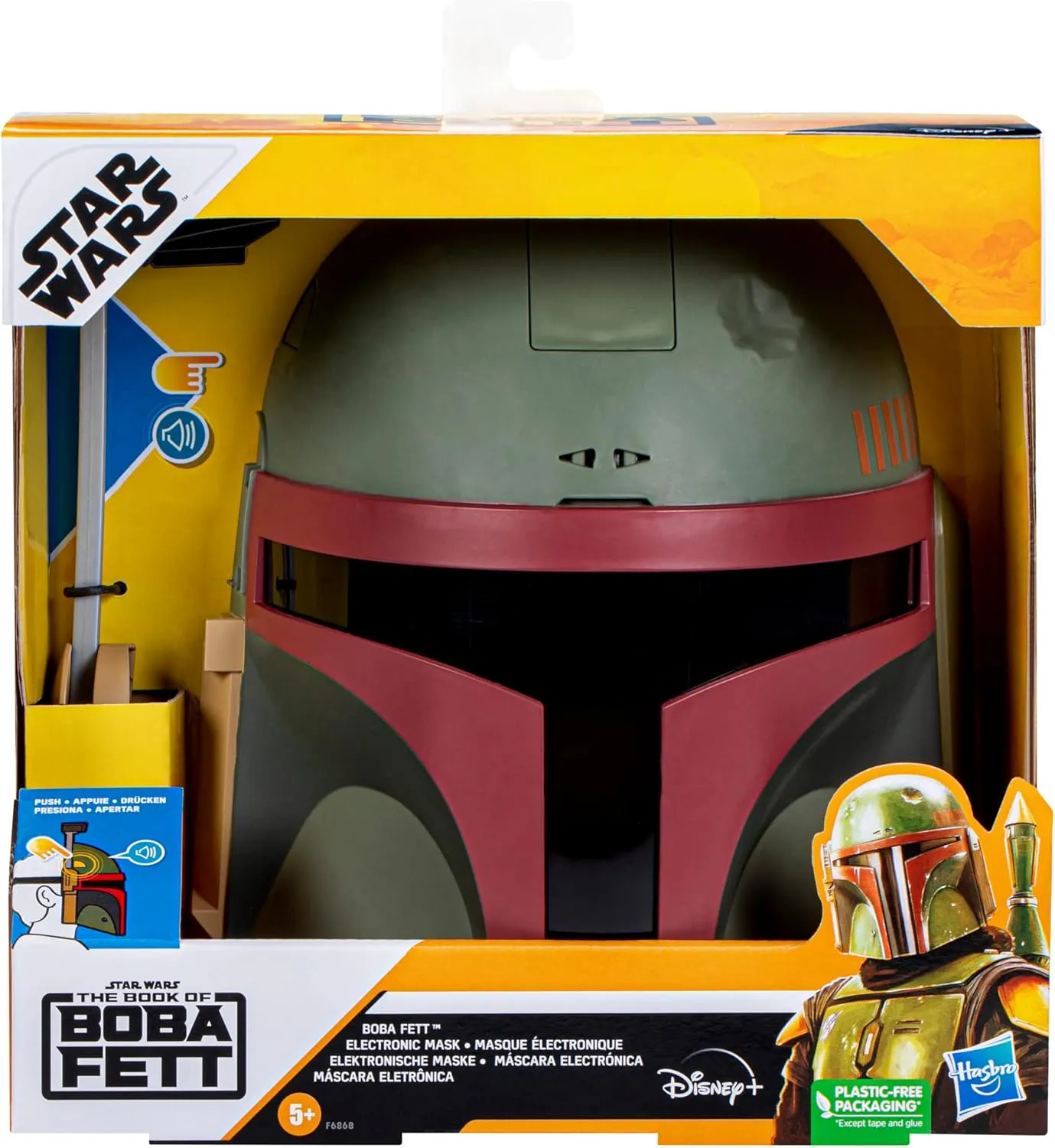 Star Wars Maske Boba Fett elektronische Hlem