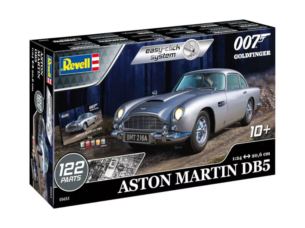 Revell 05653 Geschenkset James Bond Aston Martin DB5 1:24