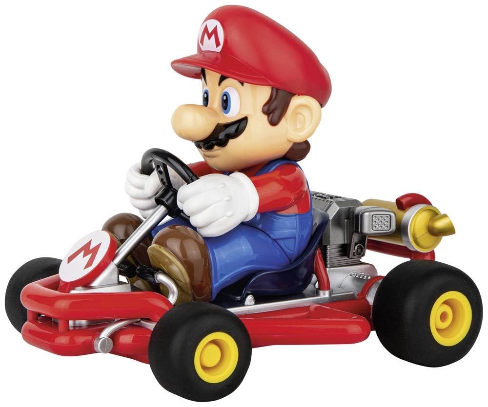 CARRERA 370200989P – RC Mario Kart Pipe Kart 2,4GHz – Mario Edition